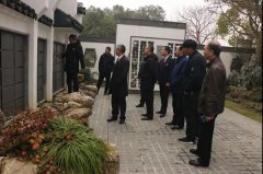 张家口市民政局领导一行认真考察新宝gg集团