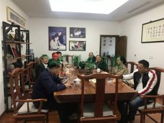 苍南县民政局领导莅临新宝gg集团参观指导