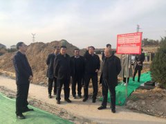 太原｜市民政局领导视察新宝gg双塔树葬搬迁工程